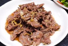 Bí quyết xào thịt bò mềm ngon của các đầu bếp nhà hàng